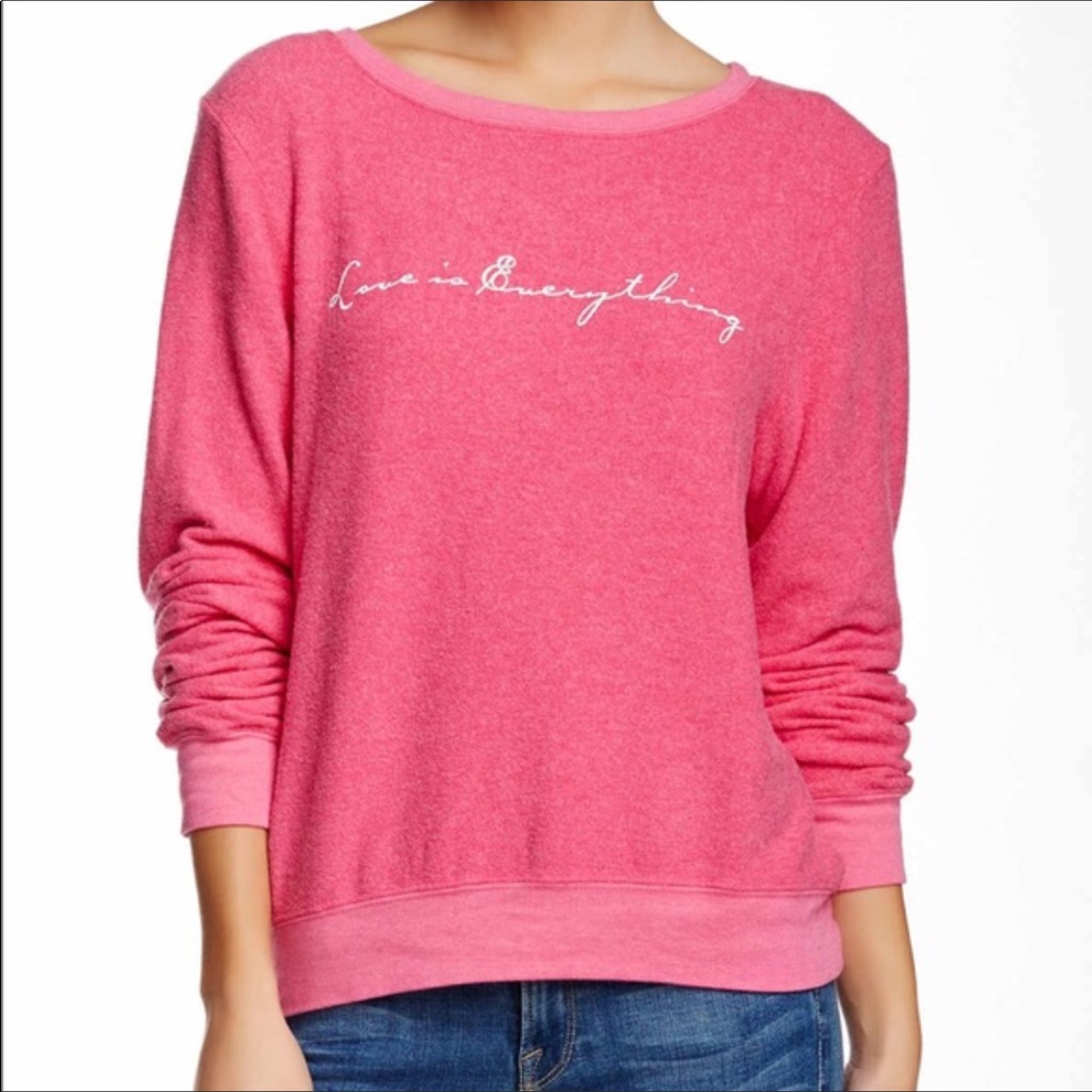 Wildfox Love Is Everything BBJ Sz Med